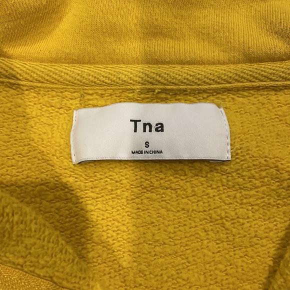 TNA cozy fleece perfect 1/4 zip sweatshirt - Picture 4 of 4